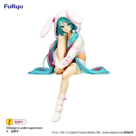 Hatsune Miku - Noodle Stopper Figure - Usamimi Pajama PJ