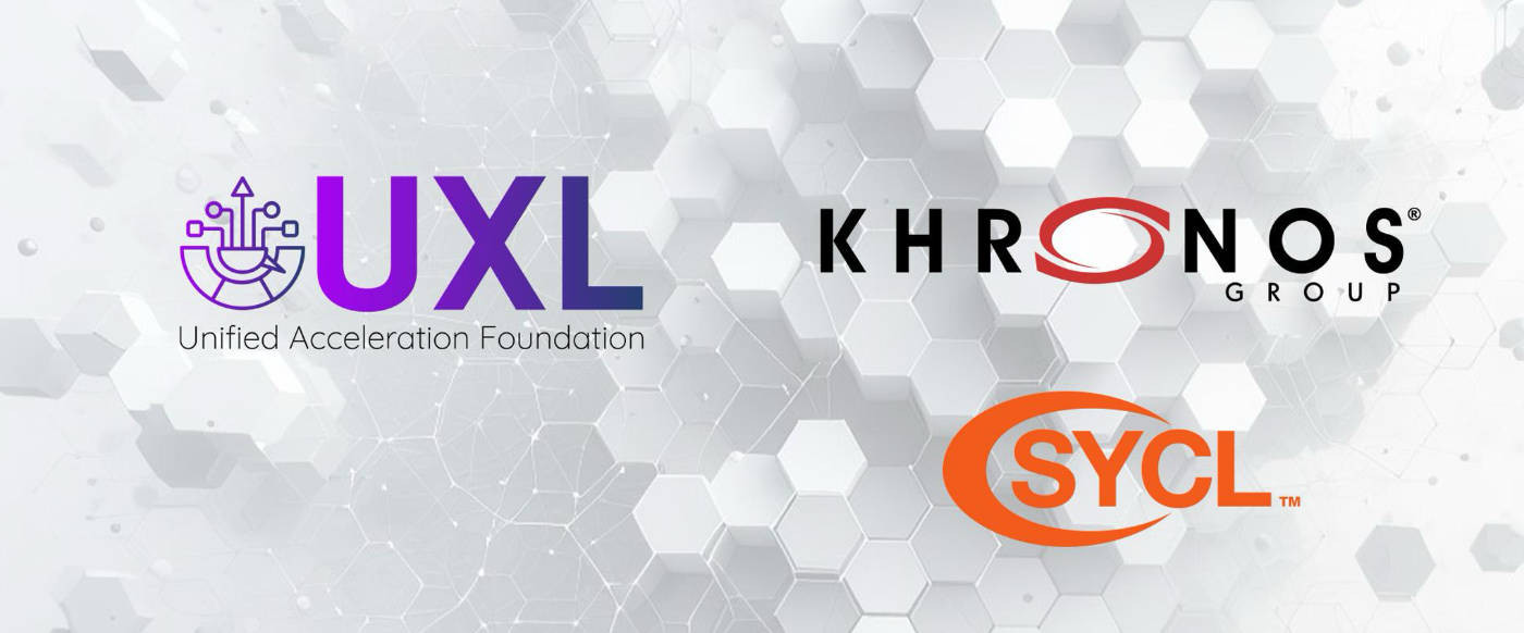 UXL Foundation and Khronos Collaborate on the SYCL Open Standard for C++ Programming of AI, HPC and Safety-Critical Systems Banner