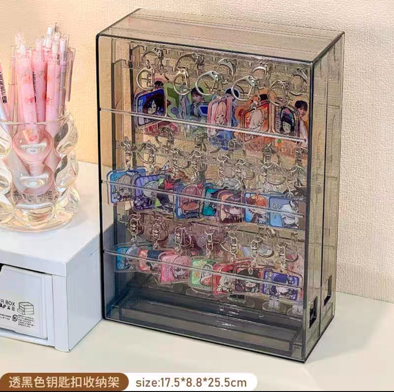 PREORDER - Keychain and Straps Acrylic Display Box - Dispatch June 2025