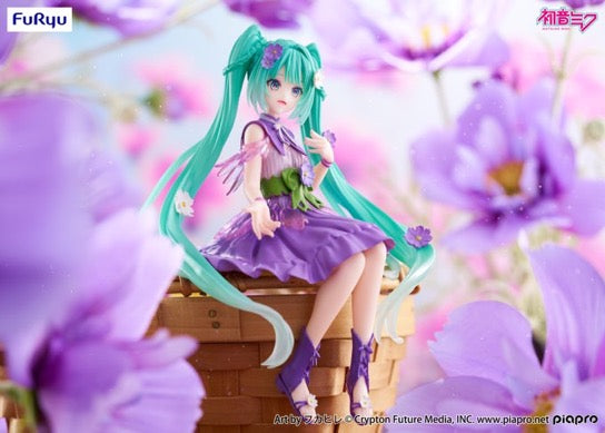 PREORDER - 50% NON REFUNDABLE deposit Miku Cosmo Purple version noodle topper figure - October 2025
