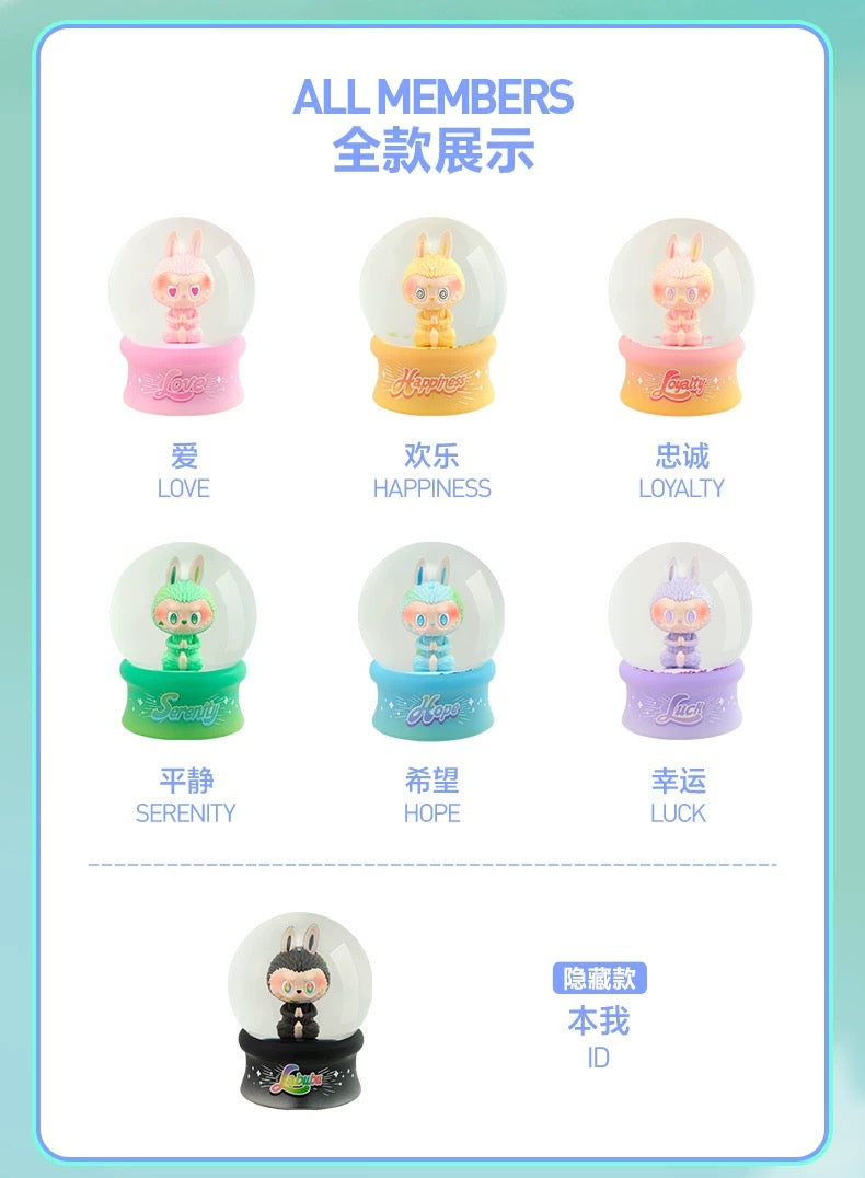 Labubu The Monsters Big Into Energy Crystal Ball Blind box figure