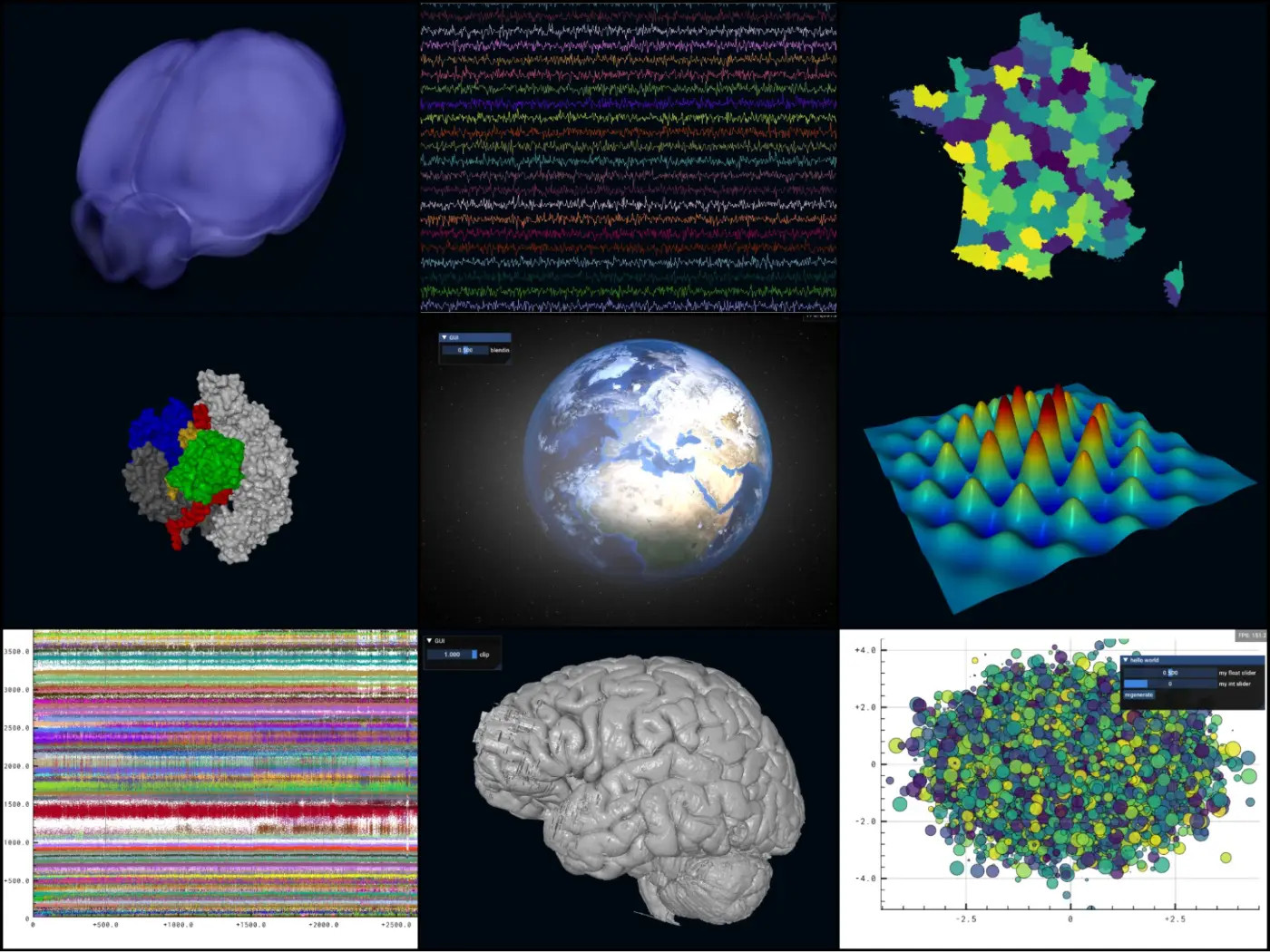 Datoviz: Ultra-Fast, High-Performance GPU Scientific Visualization Library Built on Vulkan Banner