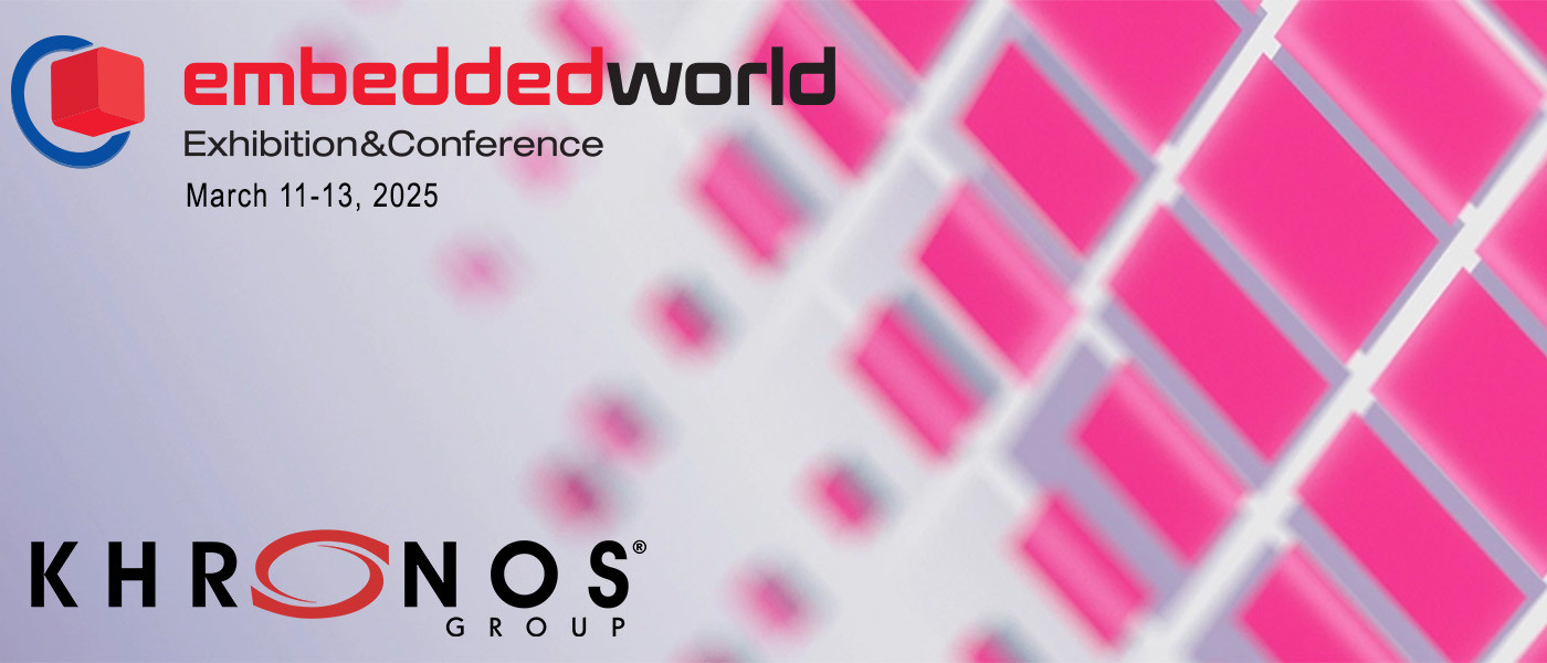 Embedded World 2025 Banner