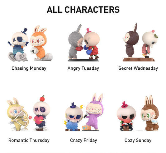 The Monsters Labubu Mischief Diary Series Figures