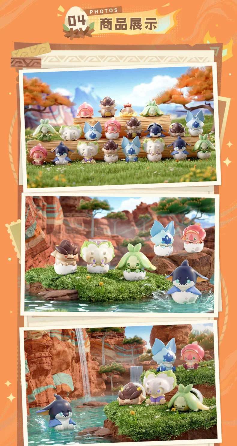 PREORDER - Genshin Impact Natlan Baby Saurian Series Blind bags - September 2025