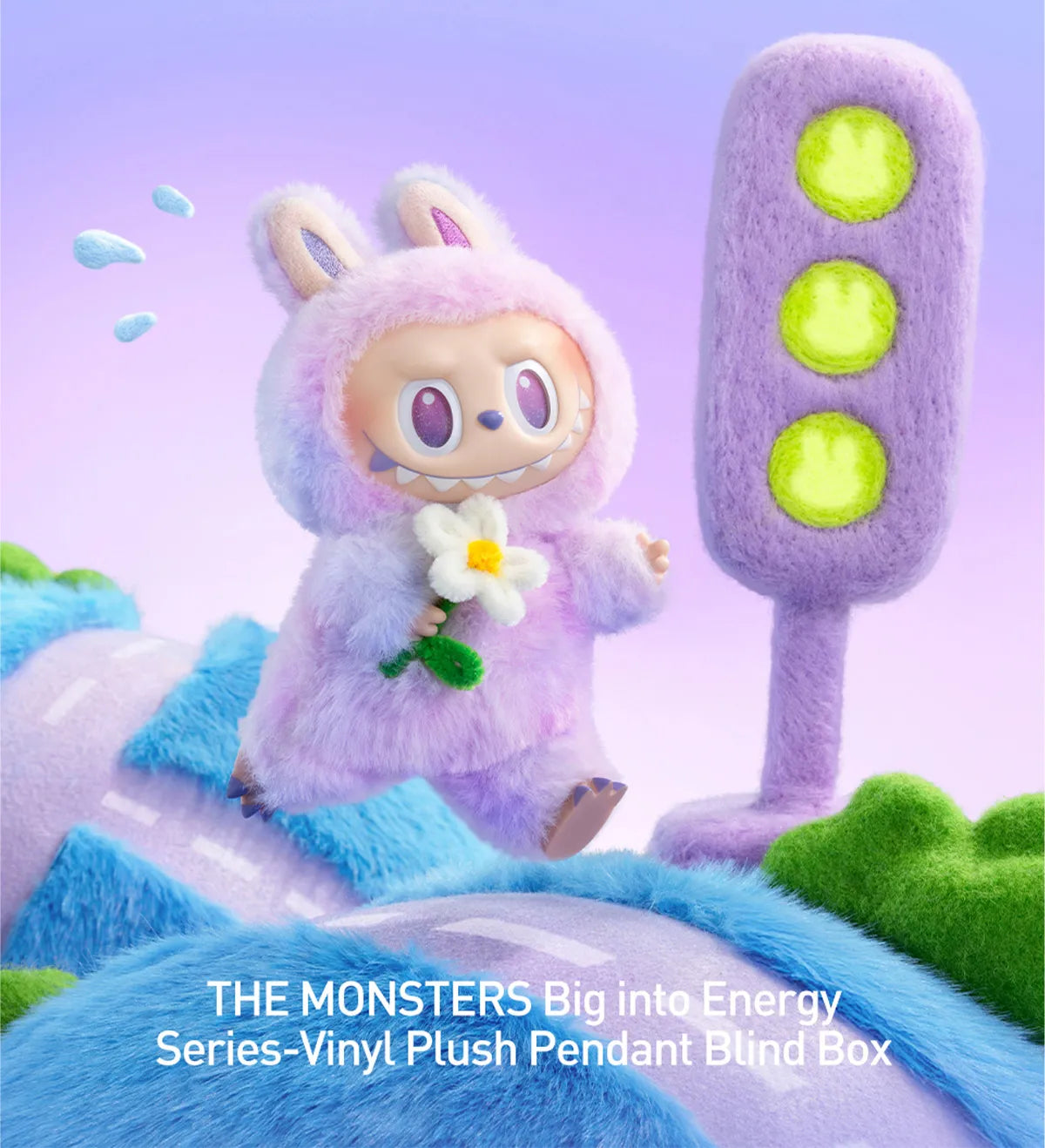 IN STOCK - Labubu The Monsters Big into Energy Series-Vinyl Plush Pendant Blind Box from Pop Mart
