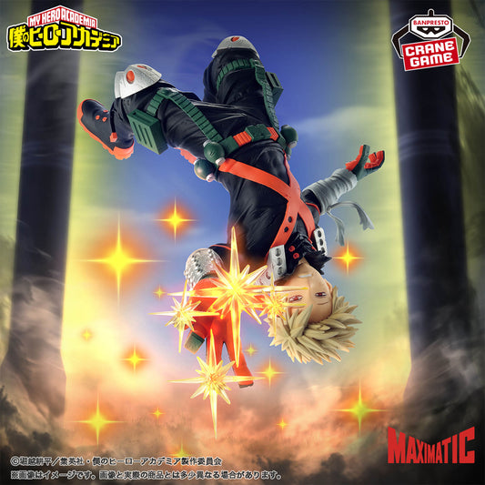 AVAILABLE ON REQUEST - My Hero Academia Bakugo Maximatic Figure -
