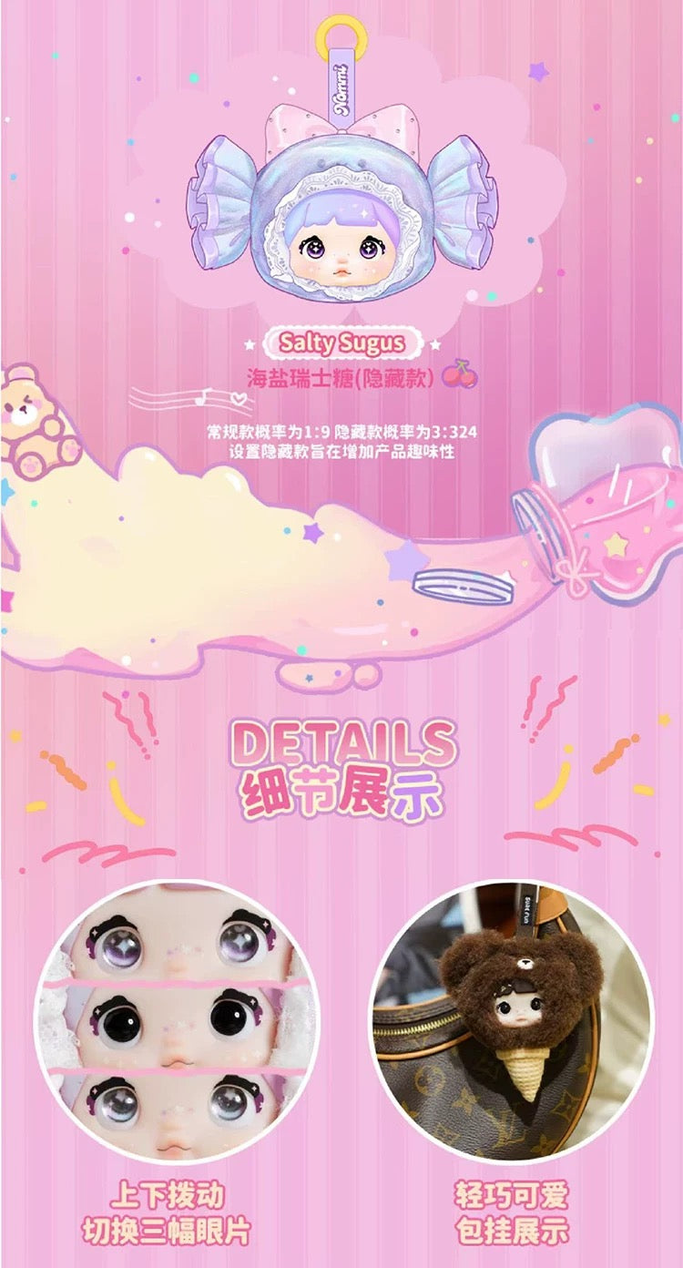 PREORDER - Nommi 100% sweetness plush mascots Blind Box - dispatch mid October 2025