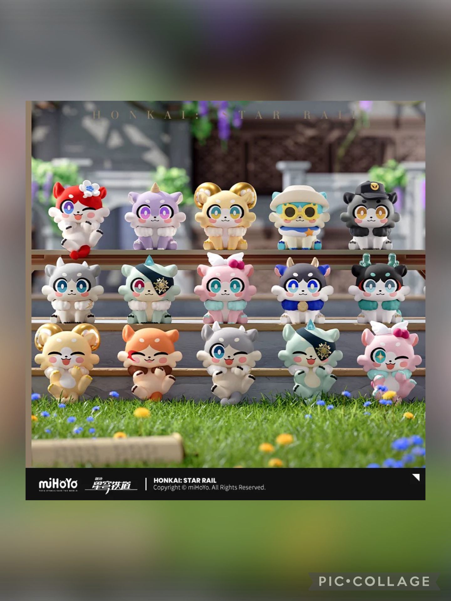 PREORDER - Honkai: Star Rail miHoYo Awooo Series Chimera Mini Figurine Blind Packs - November 2025