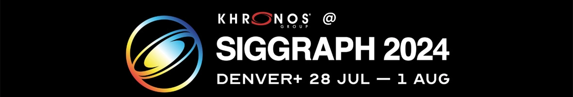 glTF Siggraph 2024 Promo Image